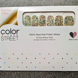 Color Street Confetti Glitter Nail Strips - Glitzburgh
